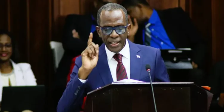 Prime Minister Philip J Pierre