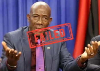 Trinidad PM Keith Rowley Criticized featured in office setting photo