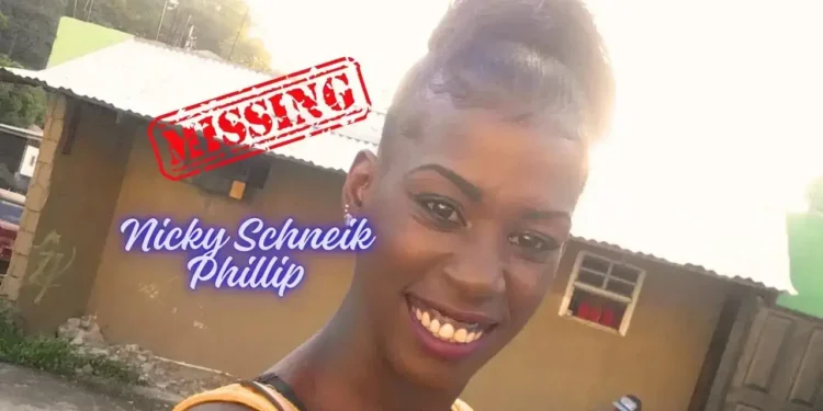 Nicky Schneik Phillip missing person appeal in St Lucia