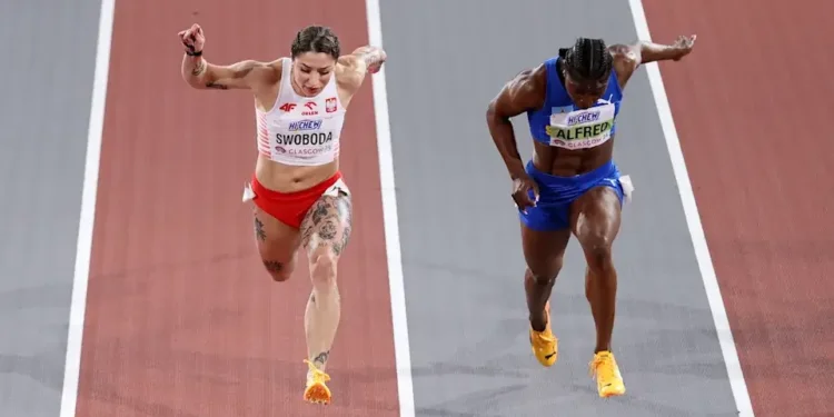 Julien Alfred Wins Gold