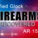 Modified Glock and AR-15 recovered during Dennery raid as Saint Lucia police seize firearms