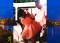Prime Minister's daughter dancing at a private party, central to the explosive St Lucia Prime Minister Residence Scandal involving misuse of government property.