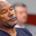 OJ Simpson dead at 76: Former NFL legend and actor photographed in court during his later years.