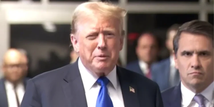Donald Trump convicted: Former U.S. President addresses reporters outside Manhattan court after guilty verdict in hush money trial.