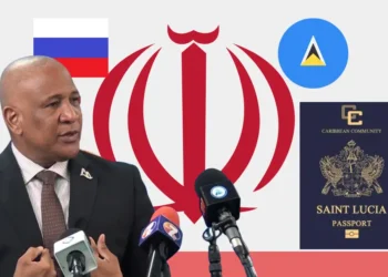 Dr. Ernest Hilaire addressing the media