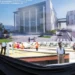 Prime Minister Philip J Pierre and Richard Frederick unveil Halls of Justice image as UWP blast government for delays and budget overruns.