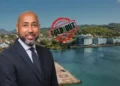 Castries Harbor with Lancelot Arnold of GPH, highlighting Allen Chastanet declines GPH invitation over transparency issues.