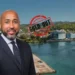 Castries Harbor with Lancelot Arnold of GPH, highlighting Allen Chastanet declines GPH invitation over transparency issues.