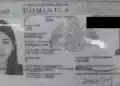 Dominican passport page of deportee involved in $3B money laundering scandal - Dominica Passport Scandal