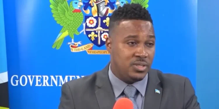 Jeremiah Norbert Motorcycle Accident Raises Questions on Leadership and Integrity as he stands at a podium addressing latest Motorcycle incident