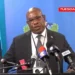 Richard Frederick addressing the media on the Castries vendors conflict, discussing his stance on the escalating Richard Frederick Castries Vendors Conflict.