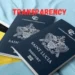 Saint Lucia Passport on a Saint Lucia Flag Background representing calls for Saint Lucia Political Transparency