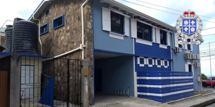 Soufriere Police Station where the annual Soufriere and Choiseul Police Staff Awards event was addressed for officer absences.