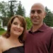Photo of Corey Comperatore and his widow Helen Comperatore, highlighting the story where the Trump rally shooting widow refuses Biden's call.