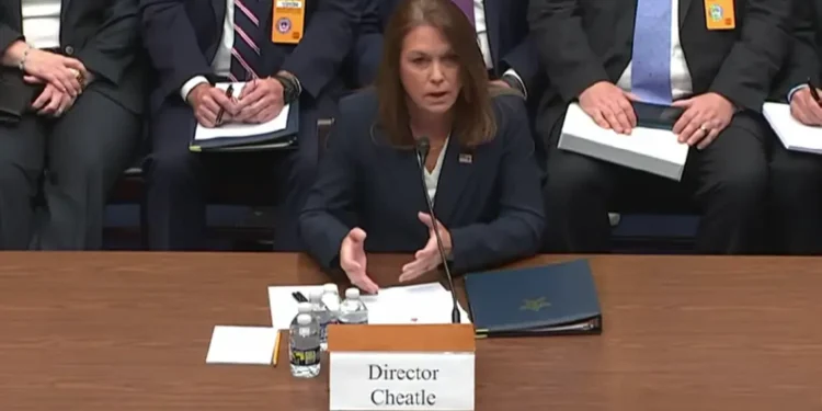 Kimberly Cheatle testifies before Congress, a day before announcing her Secret Service resignation following security lapses at a Trump rally.