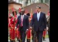 Venezuelan President Nicolás Maduro with Saint Lucia Prime Minister Philip J Pierre during an official visit, highlighting Venezuela election results dispute