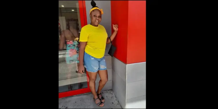 Jeannelle Didier in a yellow shirt, tragically involved in the Jeannelle Didier homicide in Morne Du Don, marking Saint Lucia's 56th murder.