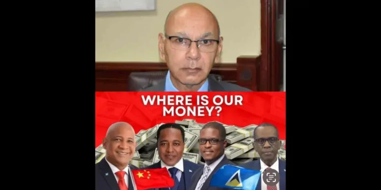 Key figures involved in the Saint Lucia CIP scandal update, including prominent lawyers and officials, facing allegations of corruption.