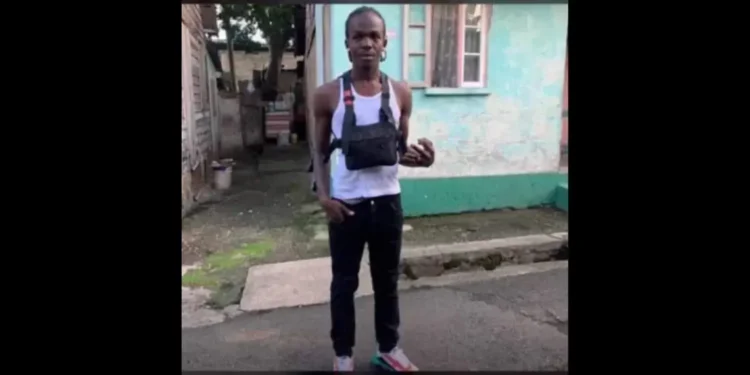 Photo of Kurtlan Augustin, the victim of the tragic Marchand shooting incident, wearing a white shirt. His death marks the 54th homicide in Saint Lucia for 2024.