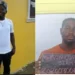 Bordelais inmate recaptured: Mervin Jeremie Constantine in a white shirt and cap, displays his prison number after his escape and arrest.