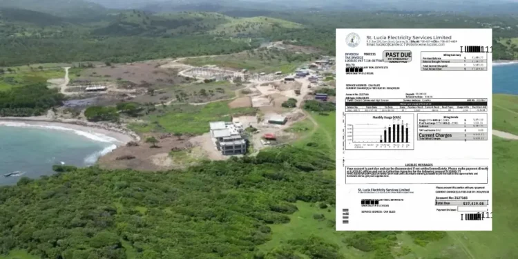 Galaxy arrears passport scandal: Canelles project by Caribbean Galaxy Real Estate Ltd under scrutiny as LUCELEC bill reveals unpaid debts.