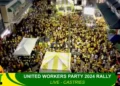 Large crowd gathers at the UWP National Meeting Castries 2024 to hear party leaders outline their vision for Saint Lucia’s future.