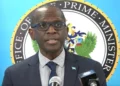 Philip J. Pierre addresses Saint Lucia economic concerns during a pre-cabinet briefing