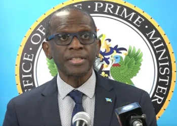Philip J. Pierre addresses Saint Lucia economic concerns during a pre-cabinet briefing
