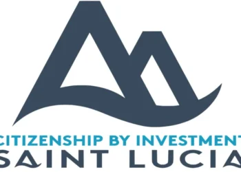 Emblem of the Citizenship by Investment Saint Lucia program facing scrutiny over unqualified CIP staff and fraud allegations.