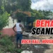 Escavator clearing debris at the Rock Hall Housing Project site amid the ongoing BEMAX scandal.