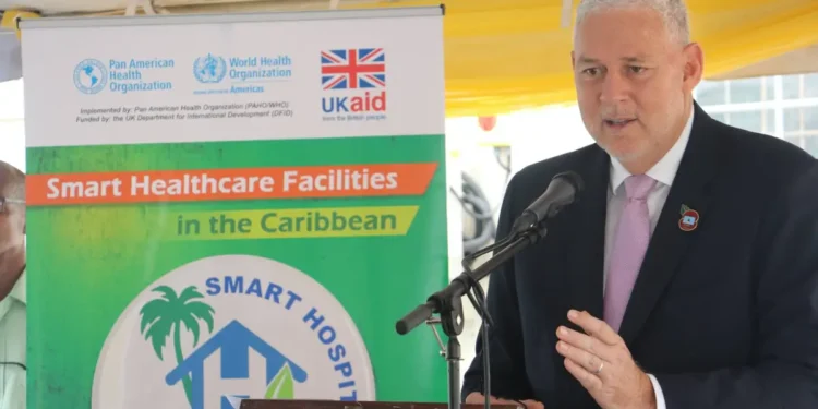 Mass Resignations in Saint Lucia Healthcare: Allen Chastanet speaking at the launch of SMART healthcare facilities initiative.