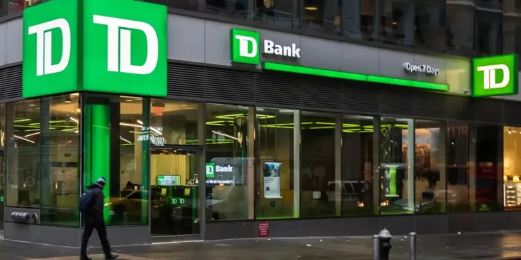 TD Bank Pleads Guilty: A TD Bank branch involved in the $1.8 billion settlement for Bank Secrecy Act violations.