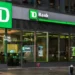 TD Bank Pleads Guilty: A TD Bank branch involved in the $1.8 billion settlement for Bank Secrecy Act violations.
