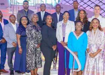 Caribbean tourism officials and Royal Caribbean executives aboard the Icon of the Seas during the inspiring “Iconic” Summit focused on transforming Caribbean cruise tourism.