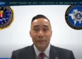 FBI’s Eugene Wu delivers remarks on anti-corruption tools during the Caribbean Development Bank’s Expert Forum on Corruption in the Age of AI.