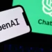 OpenAI and ChatGPT Search logos displayed, highlighting OpenAI's latest AI-powered search tool revolutionizing web browsing.
