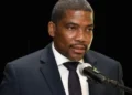 Prime Minister Dr Terrance Drew delivers a speech amid the St Kitts fiscal crisis, addressing economic challenges and Budget 2025 concerns.