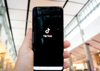 A smartphone displaying the TikTok logo, representing Biden deferring TikTok decision amid national security debates.