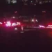 Emergency response to American Airlines collision over DC. (Credit WTTG)