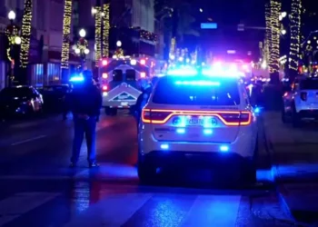 Emergency response on Bourbon Street after New Orleans Attack 2025. Credit: CNN