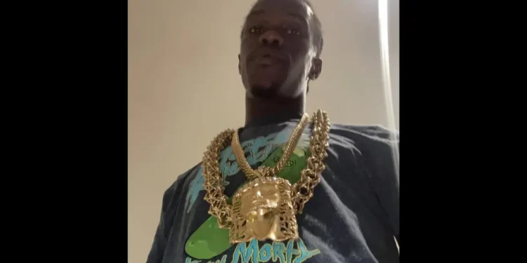 Ivin Kenal Lucien, identified as St Lucia 1st fatality 2025, wearing a gold chain and t-shirt, in a personal photograph.