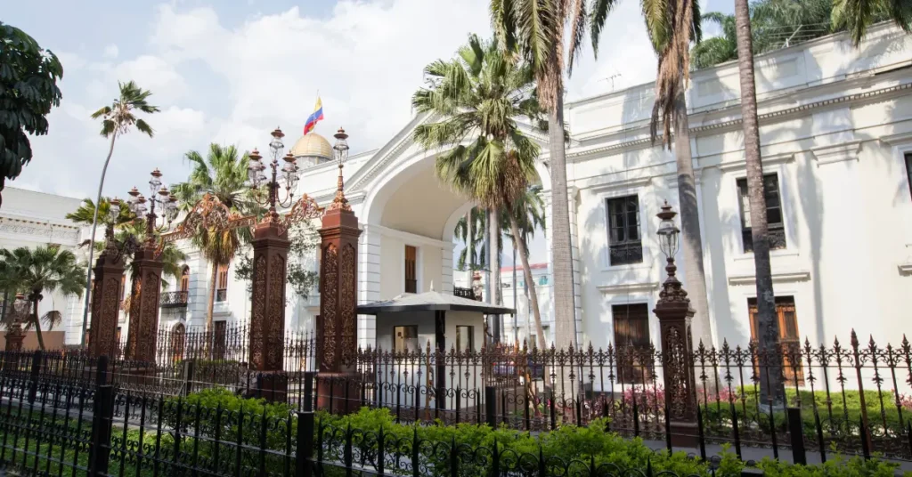 US Reward for Maduro Arrest Hits $25M Amid Global Condemnation Palacio Federal Legislativo in Caracas, Venezuela, central to political unrest as US reward for Maduro arrest reaches $25M amid sanctions.