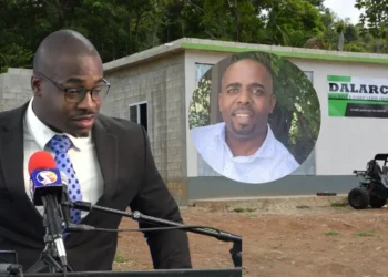 Kenson Casimir and his cousin Joel Darell Anthony linked to the $80M Daren Sammy Stadium Heist, with DALARC Machine and Fabrication Shop in view.