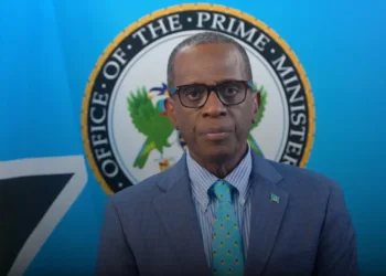 Prime Minister Philip J Pierre delivers a national address as UWP blasts Philip J Pierre for political spin and distraction.