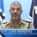 Superintendent Luke Defreitas of the Central Division addresses the public as RSLPF recovers stolen M16 rifle after an intense investigation.