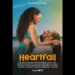 Heartfall premiere official movie poster showing main characters embracing on a beach
