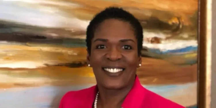 Dr Gemma Chery dies at 47 – St Lucia public health leader in pink blazer smiling