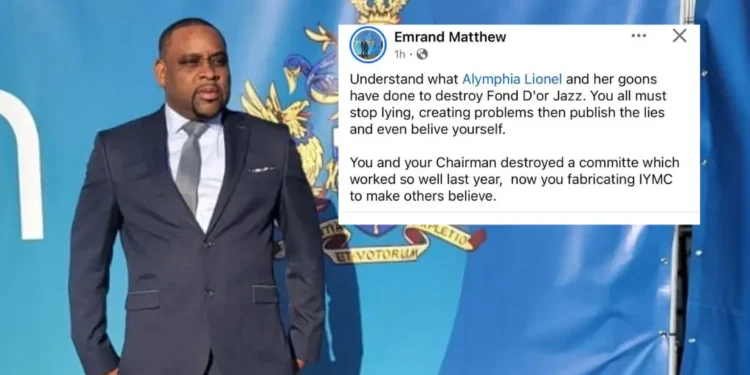 Emrand Matthew deepens Dennery SLP divide with Facebook outburst