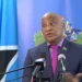 Ernest Hilaire at pre-cabinet briefing addressing St Lucia passport refund debacle