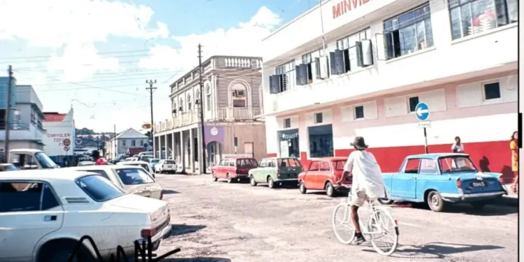 Micoud Street in Castries, St Lucia, 1979 — a snapshot of Generation X era life